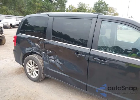 2019 Dodge Grand Caravan Sxt из США, поврежденный, VIN 2C4RDGCG0KR718329